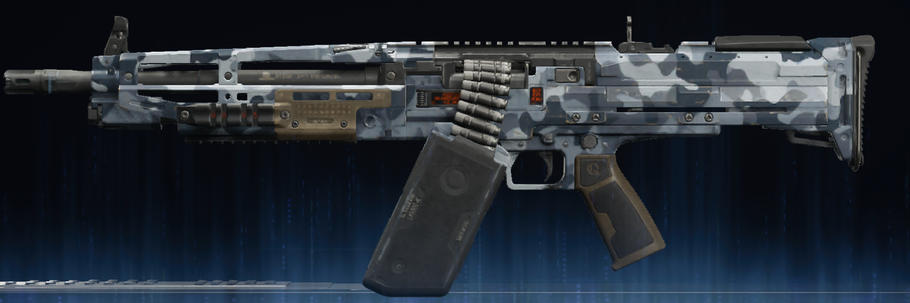 Rendu du camouflage Arctique sur XM325